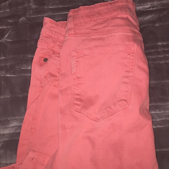 Paige Verdugo Ultra Skinny Pink Stretch Jeans - Picture 6 of 6